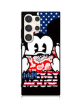 Mickey Mouse America Flag Samsung Galaxy S23 Ultra 5G Case QC3267