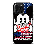 Mickey Mouse America Flag iPhone 16 Pro Case OV3267