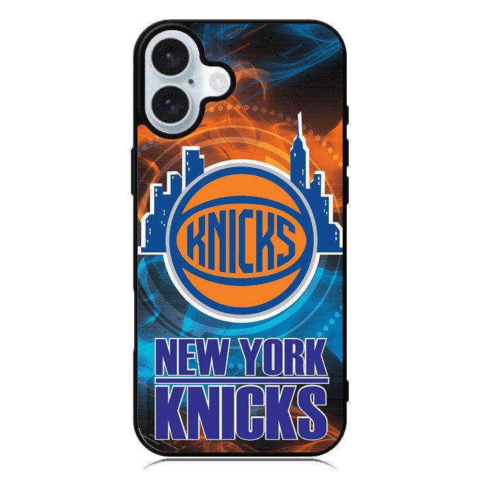 New York Knicks Wallpaper iPhone 16 Plus Case QC3075