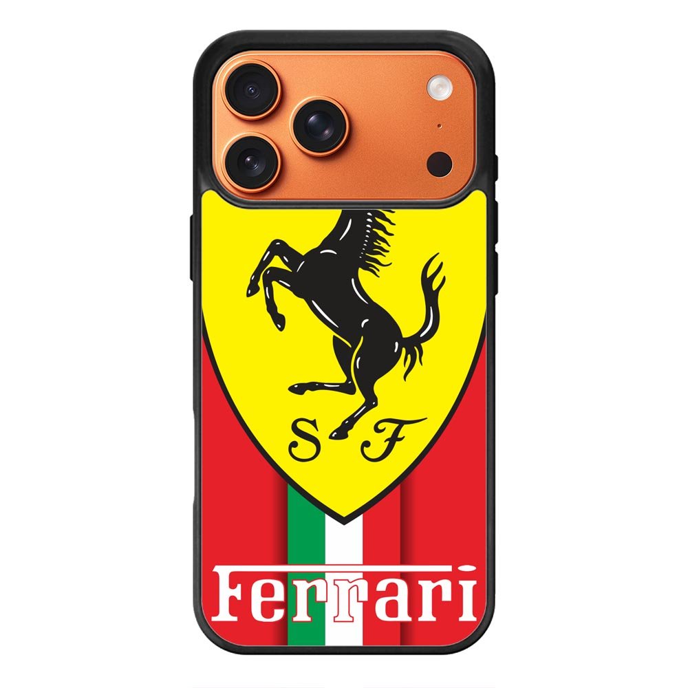 Ferrari Logo iPhone 17 Pro Case QC4891
