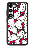 Hello Kitty Face Pattern Samsung Galaxy S23 Plus 5G / Samsung Galaxy S23+ 5G Case