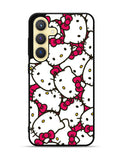 Hello Kitty Face Pattern Samsung Galaxy S24 Plus 5G , Samsung Galaxy S24+ 5G Case