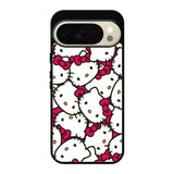 Hello Kitty Face Pattern Google Pixel 10 Pro Case
