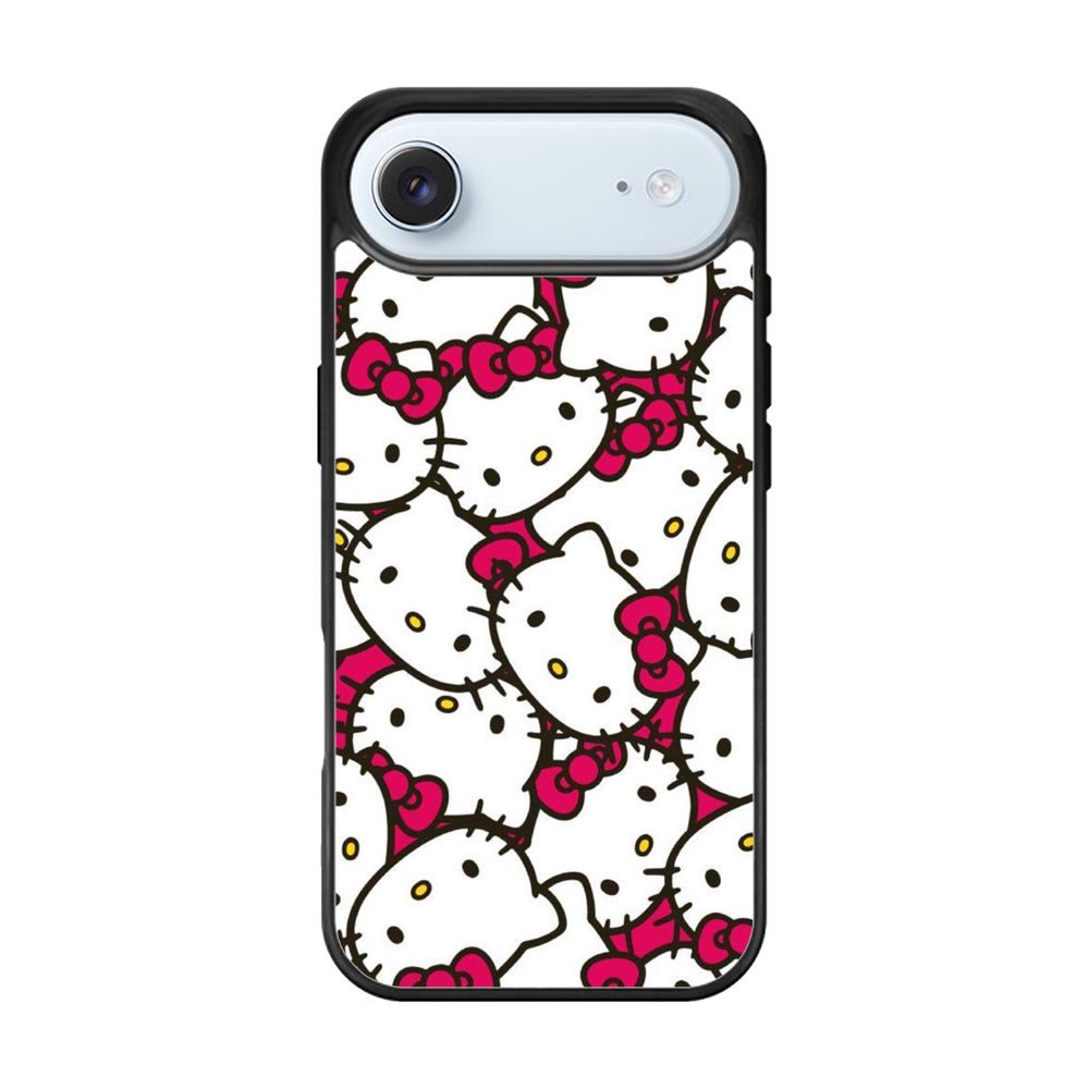 Hello Kitty Face Pattern iPhone Air Case