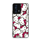Hello Kitty Face Pattern Motorola Moto G Power 5G 2024 Case OV6121