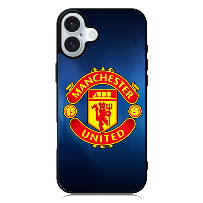 Manchester United Logo iPhone 16 Case