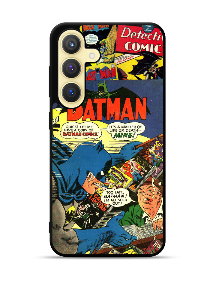 Batman Comic Art Samsung Galaxy S23 FE 5G Case QC4062