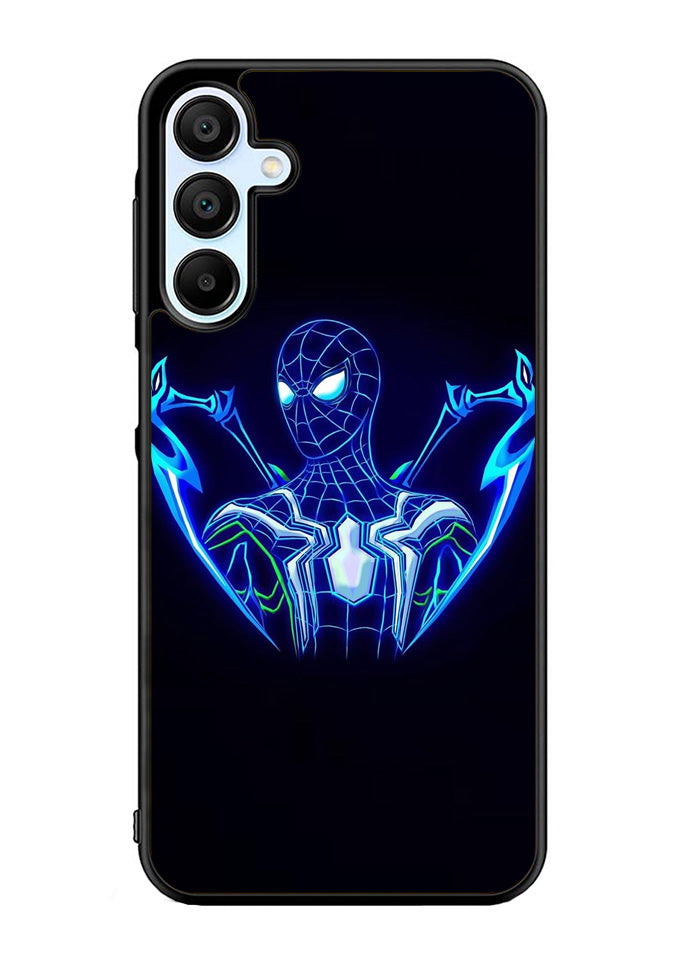Spiderman Neon Blue Samsung Galaxy A35 5G Case OV2480