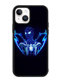 Spiderman Neon Blue iPhone 15 Plus Case OV2480