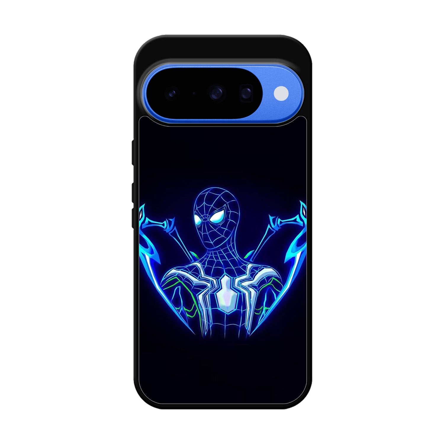 Spiderman Neon Blue Google Pixel 10 Case OV2480