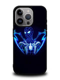 Spiderman Neon Blue iPhone 14 Pro Max Case QC2480