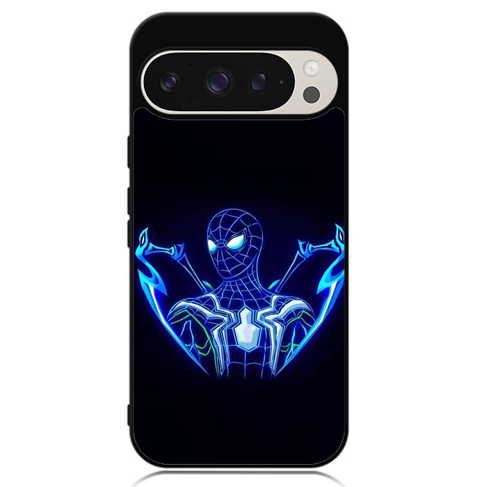 Spiderman Neon Blue Google Pixel 9 | Pixel 9 Pro Case OV2480