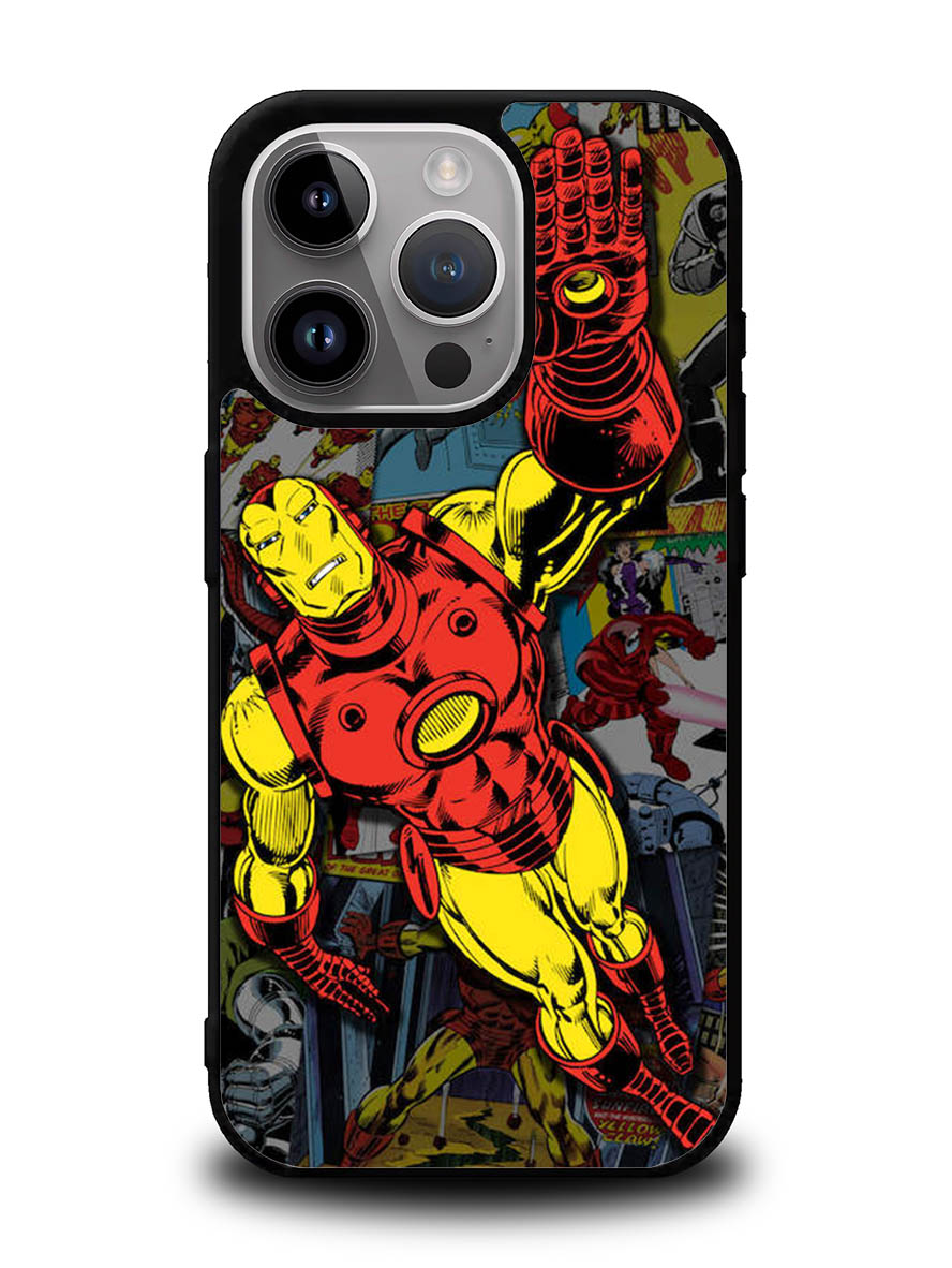 Iron Man Collage iPhone 15 Pro Case OV5241