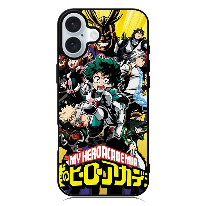 My Hero Academia Anime iPhone 16 Case QC3194