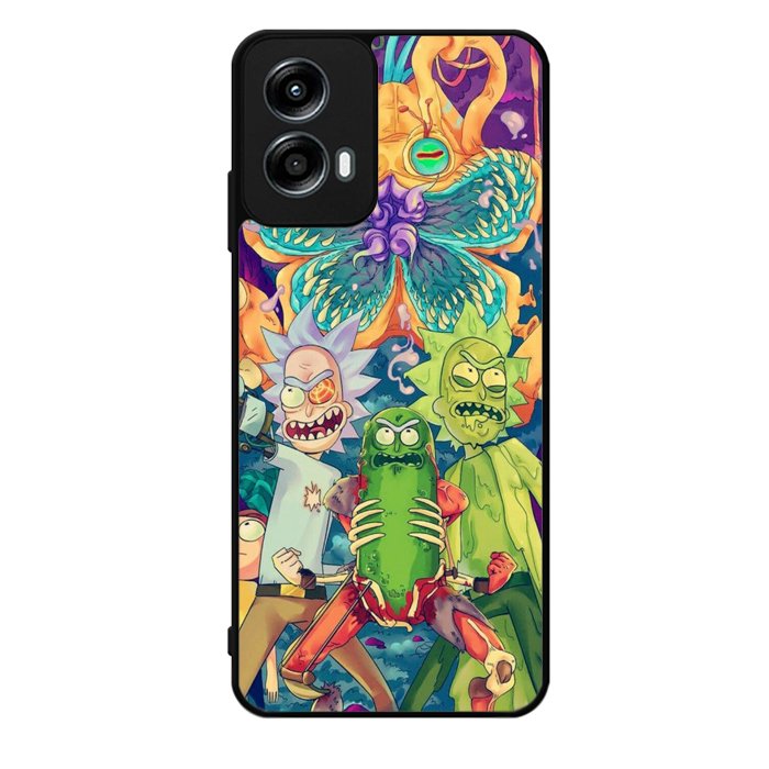 Rick Sanchez With Pickles Motorola Moto G Play 2024 Case OV2699