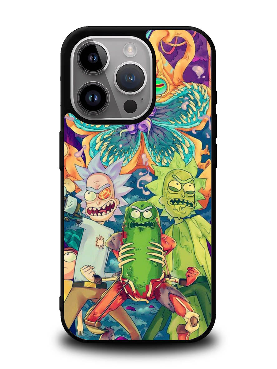 Rick Sanchez With Pickles iPhone 15 Pro Case OV2699