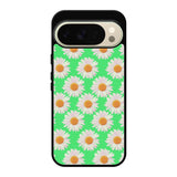 Flowers Pattern Green Google Pixel 10 Pro Case QC4924