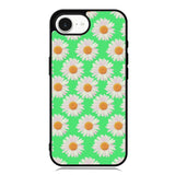 Flowers Pattern Green iPhone 16e Case OV4924