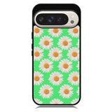 Flowers Pattern Green Google Pixel 10 | Google Pixel 10 Pro Case OV4924