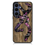 Deer Camo Wood Samsung Galaxy S25 FE Case OV4639