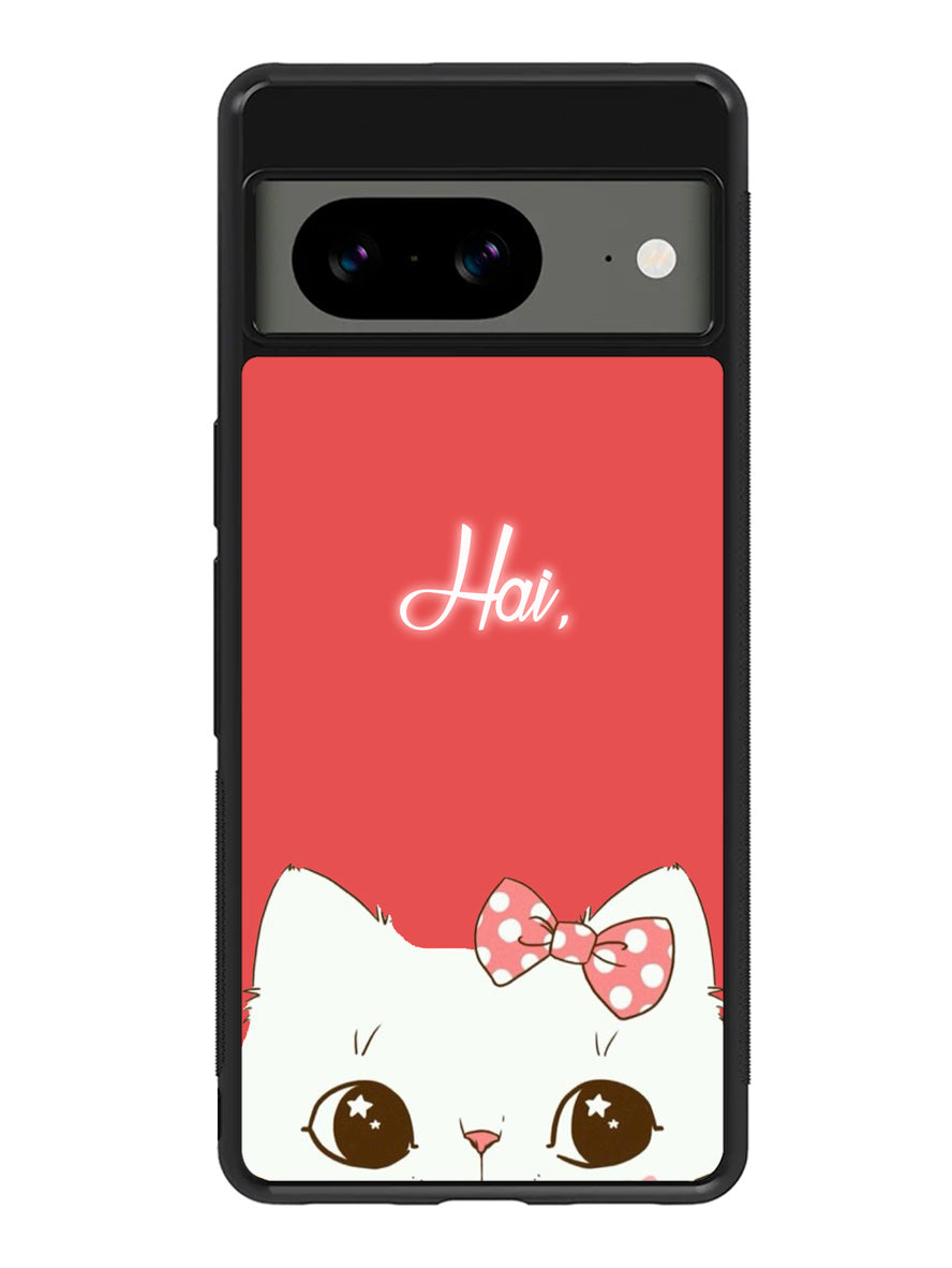 Cats face Google Pixel 8A Case QC1785