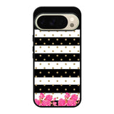 Flower Stripes Polka Google Pixel 10 Pro XL Case QC1790
