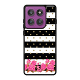 Flower Stripes Polka Motorola Moto Edge 60 Pro Case QC1790