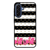 Flower Stripes Polka Samsung Galaxy A17 Case QC1790