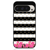 Flower Stripes Polka Google Pixel 9 | Pixel 9 Pro Case OV1790