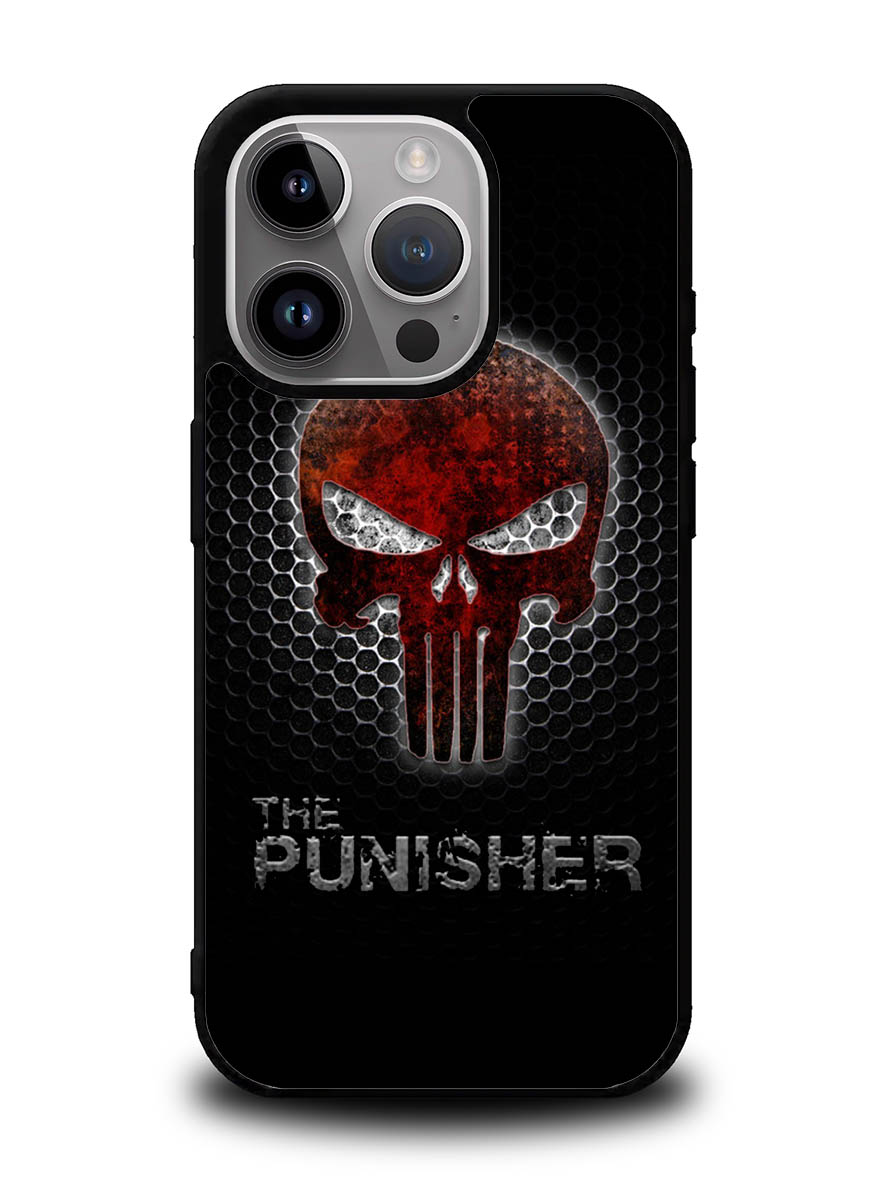 The Punisher Skull Logo iPhone 16 Pro Case