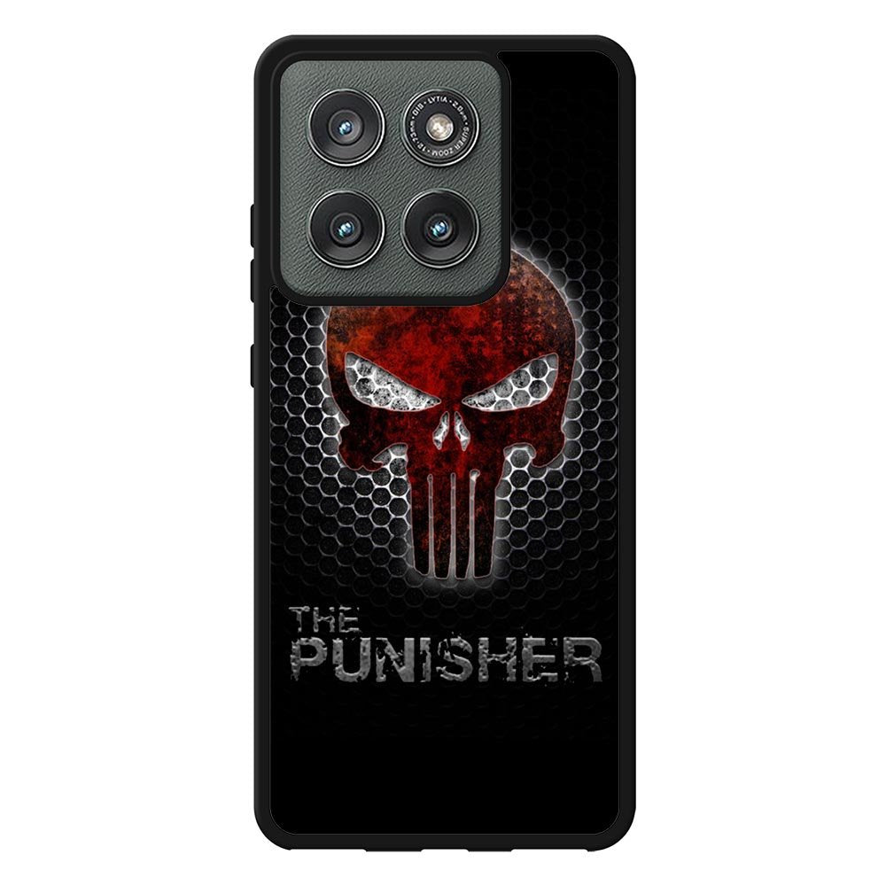 The Punisher Skull Logo Motorola Moto Edge 2025 Case