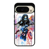 Captain America Watercolor Google Pixel 10 Pro Case OV1797