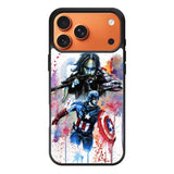 Captain America Watercolor iPhone 17 Pro Case OV1797