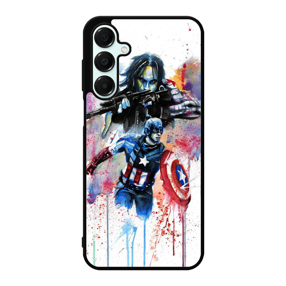 Captain America Watercolor Samsung Galaxy A16 Case OV1797