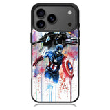 Captain America Watercolor iPhone 17 Pro Case OV1797