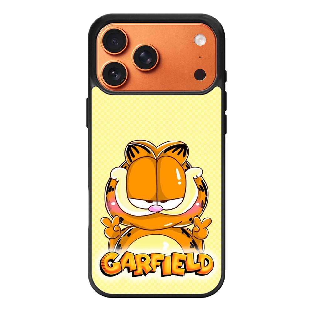 Cute Garfield iPhone 17 Pro Case OV1802