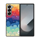 Full Color Mew Samsung Galaxy Z Fold 7 5G Case QC1803