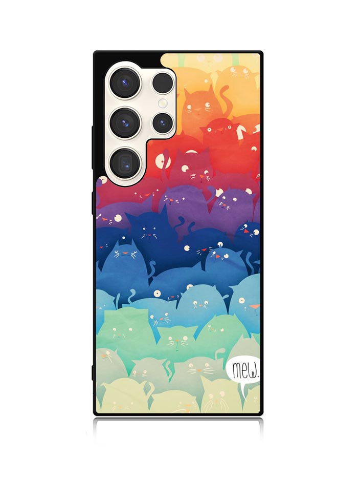 Full Color Mew Samsung Galaxy S24 Ultra 5G Case OV1803