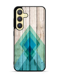 Simple Aztec on Wood Samsung Galaxy S24 Plus 5G , Samsung Galaxy S24+ 5G Case OV1806