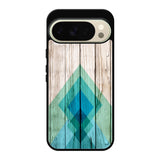 Simple Aztec on Wood Google Pixel 10 Pro Case QC1806