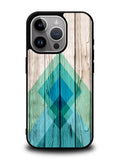 Simple Aztec on Wood iPhone 16 Pro Case OV1806
