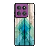 Simple Aztec on Wood Motorola Moto Edge 60 Pro Case QC1806