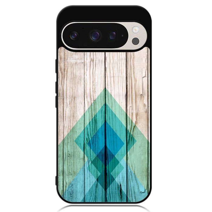 Simple Aztec on Wood Google Pixel 9 | Pixel 9 Pro Case OV1806