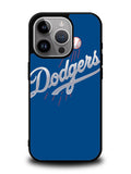 Dodgers Full Baseball League Logo iPhone 15 Pro Case