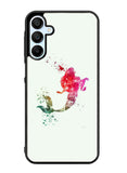 Ariel Tattoos Disney Princess Cartoon Samsung Galaxy A35 5G Case OV1820