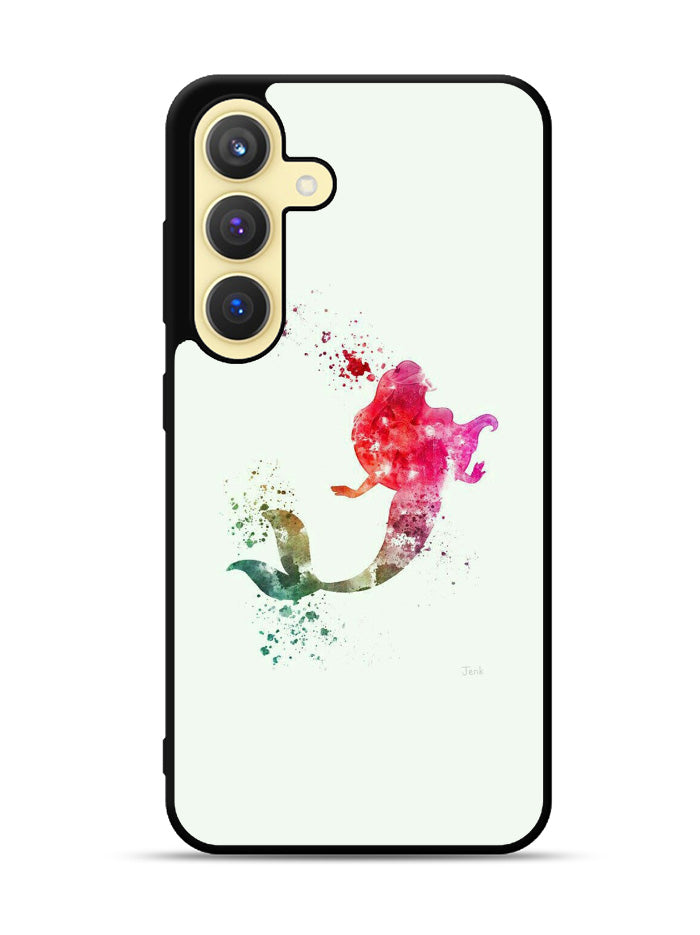 Ariel Tattoos Disney Princess Cartoon Samsung Galaxy S24 Plus 5G , Samsung Galaxy S24+ 5G Case OV1820