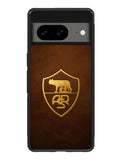 AS Roma Leather Logo Soccer Google Pixel 8A Case QC1821