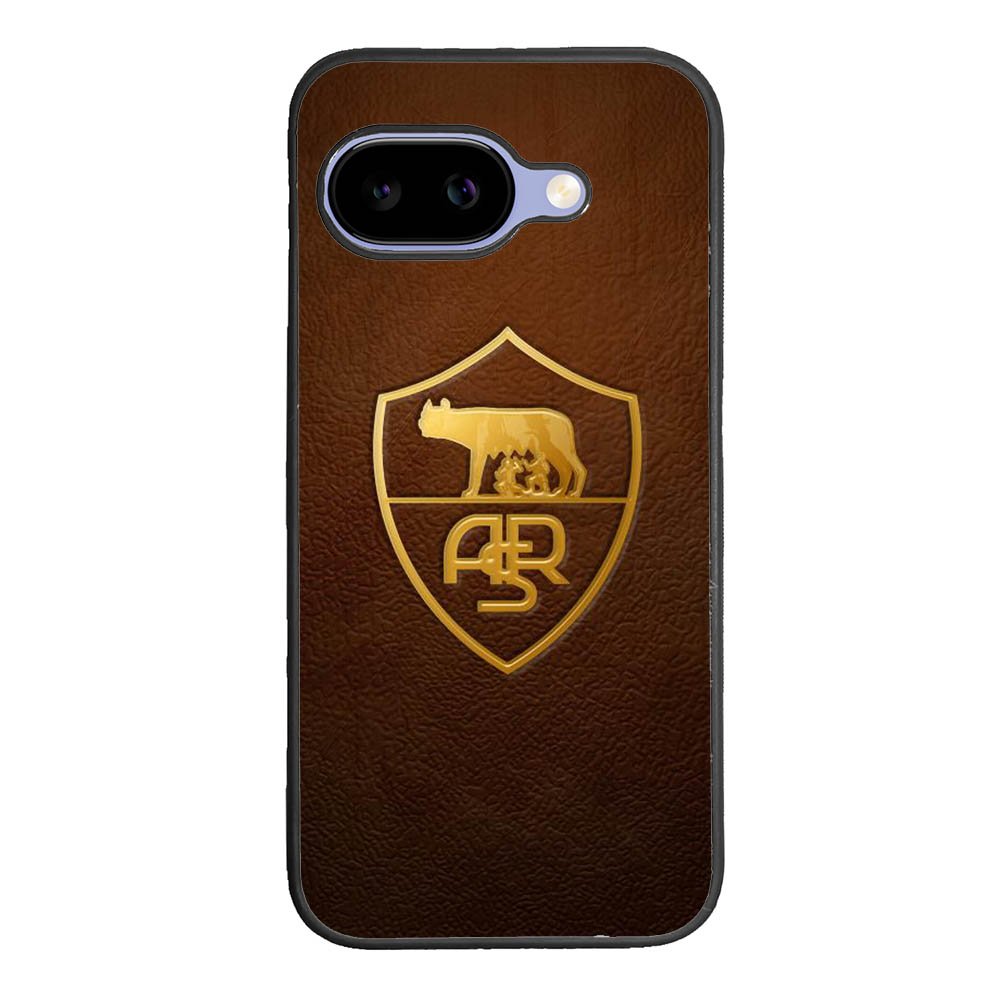 AS Roma Leather Logo Soccer Google Pixel 10A Case QC1821