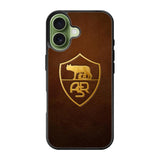 AS Roma Leather Logo Soccer iPhone 17 Case QC1821