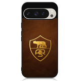 AS Roma Leather Logo Soccer Google Pixel 9 Pro XL Case OV1821